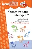miniL&Uuml;K  Konzentrations&uuml;bungen: mini L&Uuml;K, &Uuml;bungshefte, Konzentrations&uuml;bungen: Spielerische Hilfen und Trainingsmaterial f&uuml;r Vor- und Grundschule: HEFT 2 - Heiner M&uuml;ller