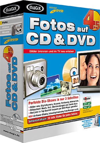 MAGIX Fotos CD & DVD 4.5
