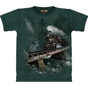Loco 74 Train The Mountain Tee Shirt