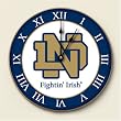 11.5" diam. clock~ Notre Dame ~Artworks Home Accents~ large wood kitchen Wall Clocks ~ code 902