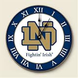 11.5" diam. clock~ Notre Dame ~Artworks Home Accents~ large wood kitchen Wall...