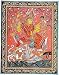 ShalinCraft Ancient Art of India Wall Decor Patachitra Paintings Organic Color on Paper 15" x 12"