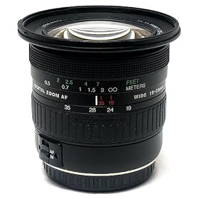 Cosina 19-35mm f/3.5-4.5 MC AF Wide Angle Zoom Lens for Canon EOS / EF