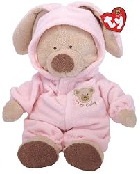 Pajama Bear - 12" pink