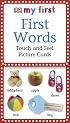 My First Touch  &  Feel Picture Cards: First Words (MY 1ST T&F PICTURE CARDS)
