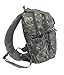 Mens Molle Tan Digital Camo 2L Hydration Ready Sling Bag with Key Ring Carabiner + 2 Zipper Pulls