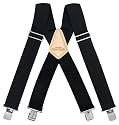 McGuire Nicholas 115 Suspenders in Black