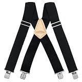 McGuire Nicholas 115 Suspenders in Black