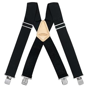 McGuire Nicholas 115 Suspenders in Black by McGuire Nicholas