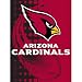 Arizona Cardinals NFL Royal Plush Raschel Blanket (Flash Series) (60x80)