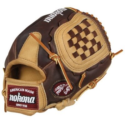 Nokona Junior Buffalo Combo Baseball Glove, Left Hand, 10.5-Inch On Sale