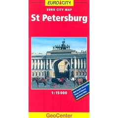 St Petersburg City Map (Detail Map)