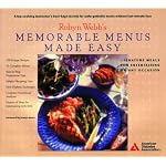 Robyn Webb's Memorable Menus Made Easy book cover