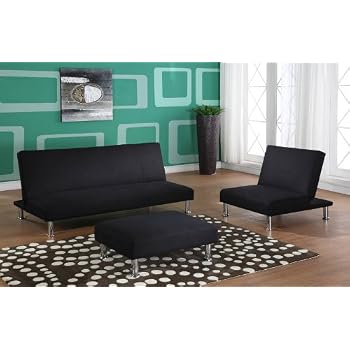 Set A Shopping Price Drop Alert For Black Fabric Klik-Klak Sofa Bed Sleeper & Chair