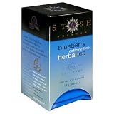 Stash Premium Blueberry Herbal Tea, Tea Bags, 20-Count Boxes (Pack of 6)