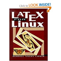 LaTeX for Linux: A Vade Mecum