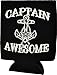 Captain Awesome 2-Piece Hat Cap and Coolie Gift Set Bundle