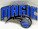 Orlando Magic Enamel Belt Buckle, NBA Basketball Buckle (New Style)