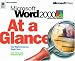 Word 2000 at a Glance (At a Glance (Microsoft))