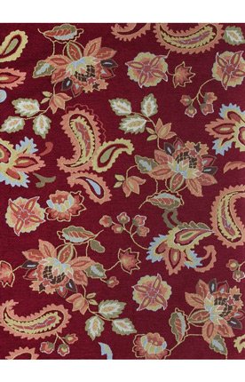 Loloi Juliana Red Polyester, JL-03