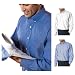 Apparel : Bill Blass Premium - Adult Wrinkle-Free Pinpoint Shirt with Dupont Teflon Finish (6857)