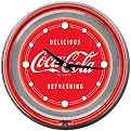 Coca Cola Vintage Neon Wall Clock - Red (14")