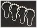 Roller Ball Curtain Rings - Set of 12 - Polished Chrome Finish