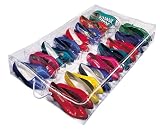 Vinyl Under-Bed Shoe Bag