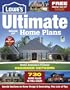 The Lowe's Ultimate Book of Home Plans, 3rd edition