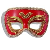 Red Venetian Mask Female