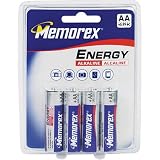 Memorex High Performance AA Alkaline Battery 4 Pack