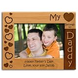Personalized My Heart Belongs to... Wooden Picture Frame