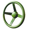 Green Plastic Steering Wheel