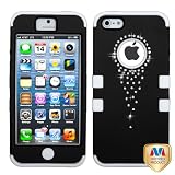MYBAT IPHONE5HPCTUFFDI004WP Premium TUFF Case for iPhone 5 - 1 Pack - Retail Packaging - Necklace