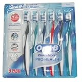 Oral-B CrossAction Pro-Health 6 Toothbrushes - Soft