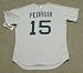 DUSTIN PEDROIA Boston Red Sox Majestic Athletic AUTHENTIC Away Baseball Jersey, 48/XL