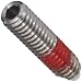 Jergens 30936 Stainless Steel Spring Plunger With Delrin Tip, Low Carbon Steel, 6-32 Thread, With Locking Element