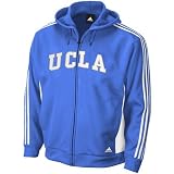 adidas UCLA Bruins True Blue Team Spirit Full Zip Hoody Sweatshirt