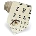 Optometrist by Fun Ties tan/taupe polyester ties Image