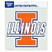 NCAA Illinois Fighting Illini 8-by-8 Inch Diecut Colored Decal