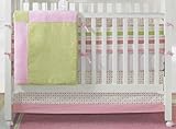 IMAGE OF Bananafish Confetti Girl 4 Piece Crib Bedding Set