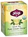 Yogi Green Tea Pure Green Decaf, Herbal Tea Supplement, 16-Count Tea Bags (Pack of 6)