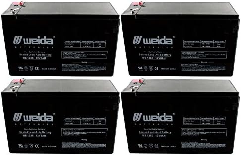 12V 8Ah SLA Battery Rechargeable SLA Replace UB1280, D5743, PS1280 Fast USA Ship