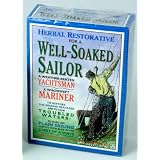 Sailor's Herbal Restorative Soaking Bath Tea Sachets, Imported from England, Great Men's Gift - CLOSEOUT Sale