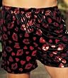 Attract your Gal in these Metallic Heart Print Knit Boxer Shorts!