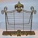 Fleur De Lis French Style Kitchen Bible Book Holder