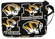 Mizzou Makeup Pouch-Travel Clutch - Coin Purse Wristlet University of Missouri Tigers Make up Cosmetic Beauty Bag Best Unique Small Gifts for Women Woman Ladies Girls or College Students