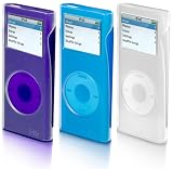iSkin for iPod nano 2G Chilli Pack/Viper (Clear, Blue, Purple) ISKN2G-CHI