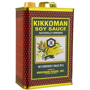 Kikkoman Soy Sauce, 1-Gallon Can