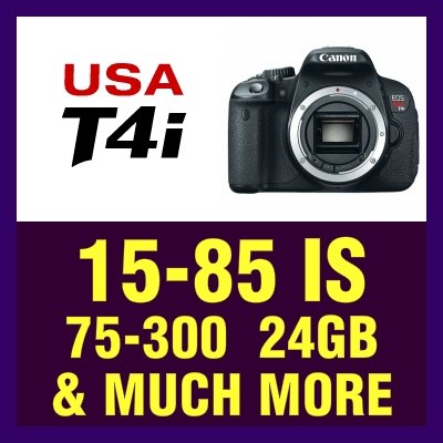 cyber monday price GID CanonT4i_5LensKIT